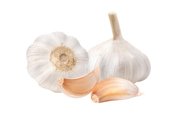 garlic on transparent png