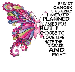 Breast Cancer Awareness Quotes and svg vector illustrations, Tshirt design for breast cancer campaign