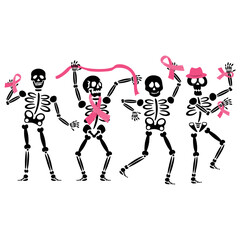 Breast Cancer Awareness Quotes and svg vector illustrations, Tshirt design for breast cancer campaign