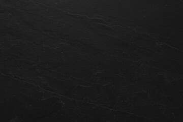 Texture of black stone surface as background, closeup