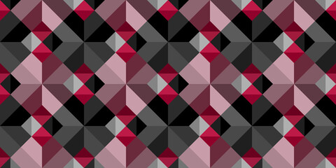 seamless pink and red colorful pattern art design wall tiles for decor.