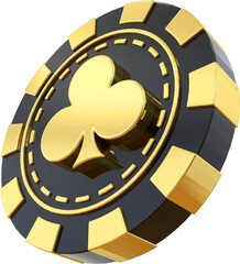 Casino Poker Coin 3D