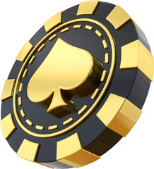 Casino Poker Coin 3D