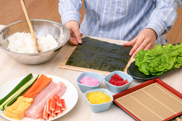 恵方巻き　Japan