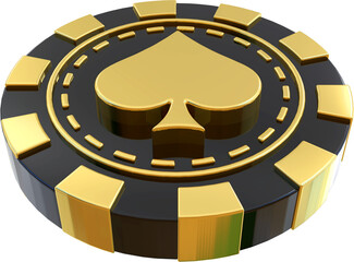 Casino Poker  Coin 3D