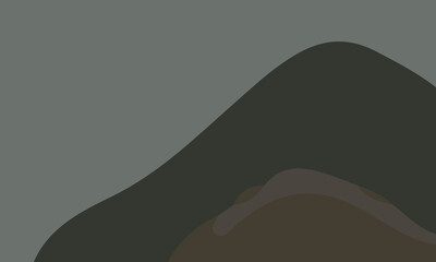 Aesthetic green abstract background with copy space area. Suitable for poster and banner