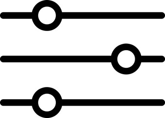 Filter icon sign vector,Symbol, logo illustration on white background..eps