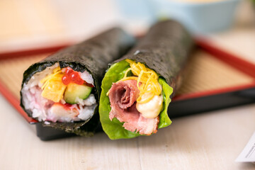 恵方巻き　sushi