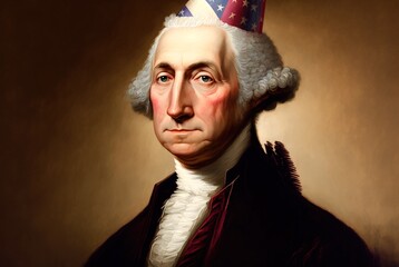 Washington's Birthday. President's Day in USA. Generate AI. February 20. History.
