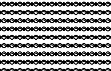 black and white border