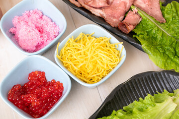 手巻き寿司　sushi