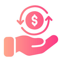 cashback gradient icon