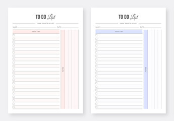 To Do List. Daily Note Planners. Checklist planner. To Do list notes. to-do list. Daily Schedule & Agenda Planner. Doodle planner. Daily to-do list. Set of Planners. Daily planner template design.