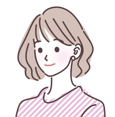 女性のイラスト素材