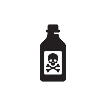poison icon , medical icon vector