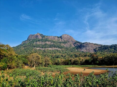 Beautiful mountain in near Malampuzha,Palakkad, Kerala, India. 