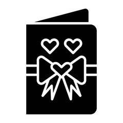 wedding card icon style