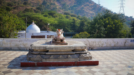 Udaipur, Rajasthan, India 13th January 2023: Amrakh Ji Mahadev Temple Amberi, Udaipur. A 1500 Year...