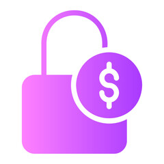 money gradient icon