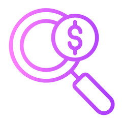 search gradient icon