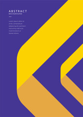 Modern minimal geometric memphis bauhaus shapes background for poster cover and corporate design template. Colorful geometric background, vector illustration.