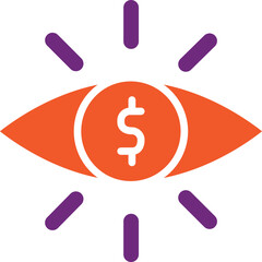 Vision Vector Icon Design Illustration