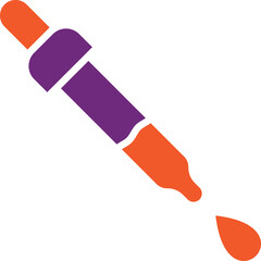 Dropper Vector Icon Design Illustration