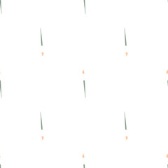 Paintbrush in flat style seamless pattern. School vector print. Hobby concept. Perfect print for giftware or stationery