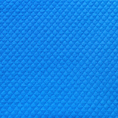 blue patterned knitwear closeup