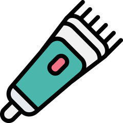 Hair clipper Vector Icon Design Illustration