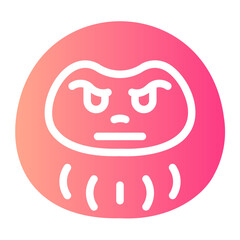 daruma gradient icon