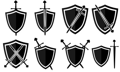 sword and shield icon