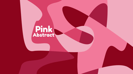 abstract geometric background with pink color for presentation