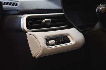 Fototapeta premium ventilation near the steering wheel