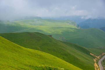 Shadzhatmaz mountain plateau