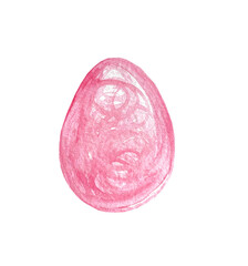 Watercolor ester egg
