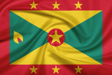 Fototapeta premium Flag of Grenada