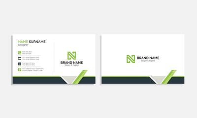 creative business card template