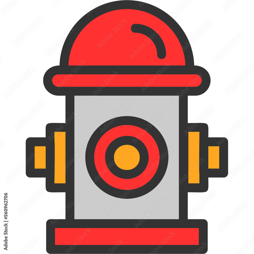 Poster hydrant icon