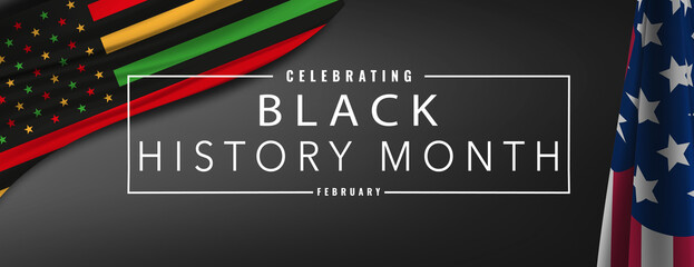 Black History Month USA - obrazy, fototapety, plakaty