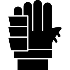 Obraz premium Gloves Icon