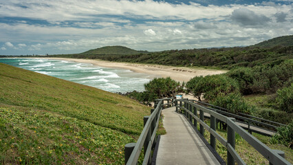 Amazing views around Norries Headland in Cabarita Beach, NSW, Australia
