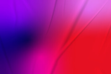 Realistic Badly Glued Crumpled Paper Gradient Color Vector Background