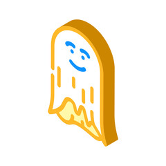 spirit ghost isometric icon vector. spirit ghost sign. isolated symbol illustration