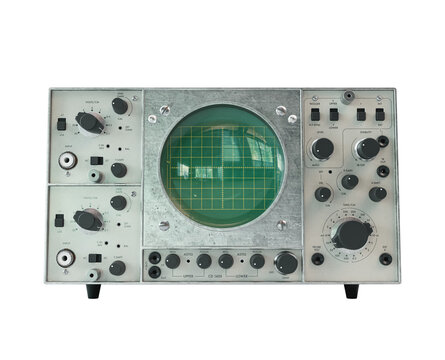 Vintage Oscilloscope Machine