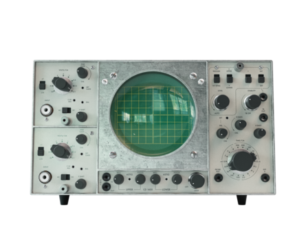 Vintage Oscilloscope Machine