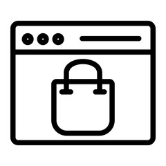 online shopping icon