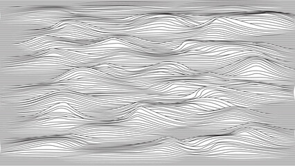 Abstract wavy artistic template. Wave Stripe vector  Background 