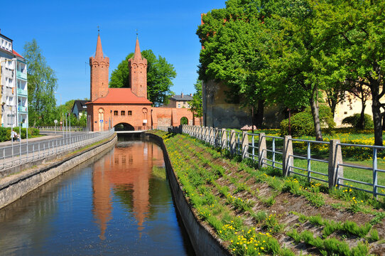 Mill Gate in Stargard, West Pomeranian Voivodeship, Poland