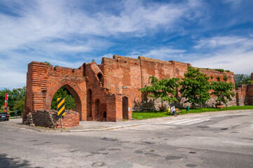 Szczecin Gate. Pyrzyce, West Pomeranian Voivodeship, Poland.